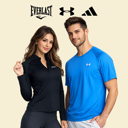 Ropa deportiva marca Everlast, Adidas y más