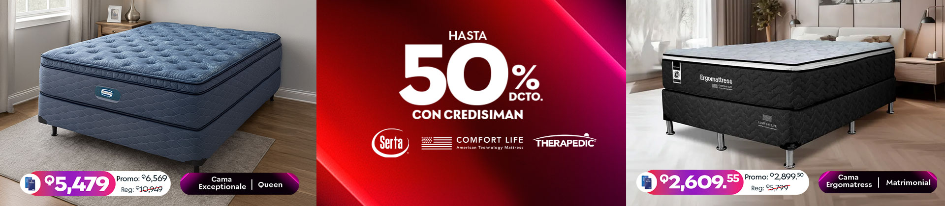 Camas y colchones