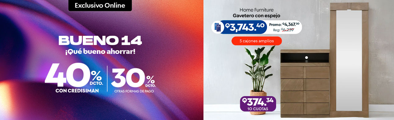 Gavetero, respaldos y más