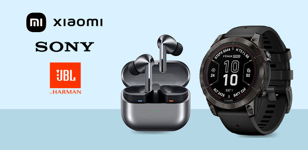Smartwatch y audífonos